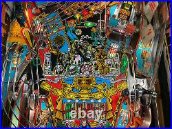 Judge Dredd Pinball Machine Leds Nice Service By Professionals Color DMD Topper