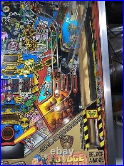 Judge Dredd Pinball Machine Williams Arcade 1993 Free Shipping LEDs