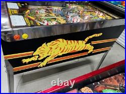 Jungle Lord Pinball Machine Williams 1981 LEDS Orange County Pinballs FREE SHIP