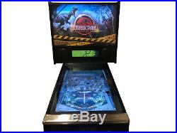Jurassic Park Full Size Virtual Pinball Machine with Backglass Monitor