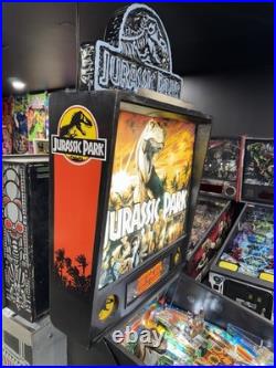Jurassic Park Pinball Machine Data East 1993 Orange County Pinballs FREE SHIP