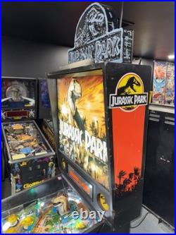 Jurassic Park Pinball Machine Data East 1993 Orange County Pinballs FREE SHIP