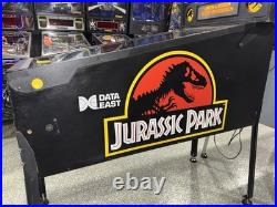 Jurassic Park Pinball Machine Data East 1993 Orange County Pinballs FREE SHIP