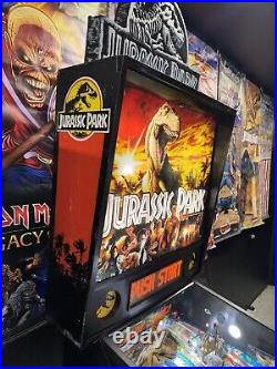 Jurassic Park Pinball Machine Data East 1993 Orange County Pinballs Free Ship