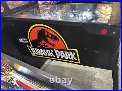 Jurassic Park Pinball Machine Data East 1993 Orange County Pinballs Free Ship