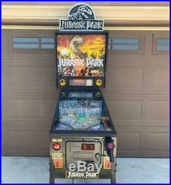 Jurassic Park Pinball Machine Data East Great Condition Perfect Family Game