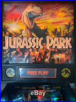 Jurassic Park Pinball Machine Data East Great Condition Perfect Family Game