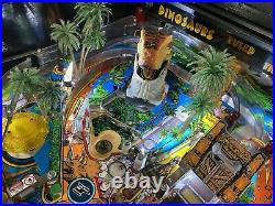 Jurassic Park Pinball Machine Leds Plays Great Worked On By Professional Techs