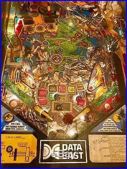 Jurassic Park pinball machine, by Data East