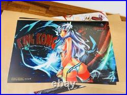 KING KONG Pinball Alternate Translite (Myth Of Terror Island Limited)