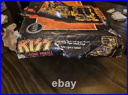 KISS Pinball Machine Electronic Table Top Game Rock with box Fully functional