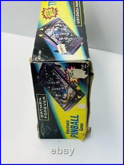 Kenner 1995 Batman Forever Electronic Pinball Machine Game with Box+Instructions