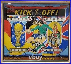 Kick Off Pinball Machine (Bally) 1975