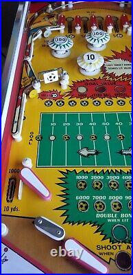 Kick Off Pinball Machine (Bally) 1975