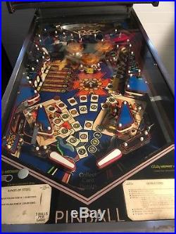 Kings Of Steel Pinball Machine By Bally Coin Operated Arcade 1984