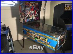 Kings Of Steel Pinball Machine By Bally Coin Operated Arcade 1984