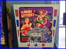 Kings & Queens Pinball Machine by Gottlieb-FREE SHIPPING