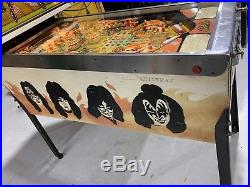 Kiss By Bally 1978 Original Pinball Machine