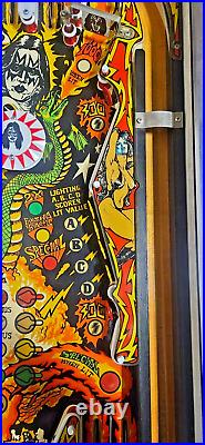 Kiss Pinball Machine 1979 Bally 2837