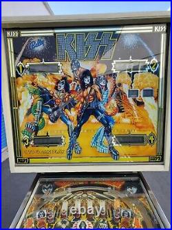 Kiss Pinball Machine Coin Op Bally 1978