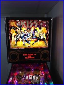 Kiss Pinball Machine Stern, Huo, New, Will Ship, Many Extras- Pristine Game
