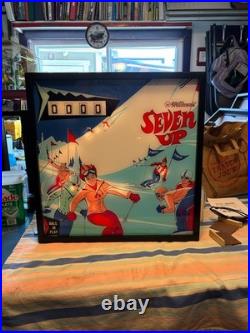 LED Pinball Wall Art Williams Seven Up (1969) Retro Arcade Decor