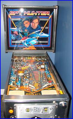 LOCAL PICK UP ONLY Full Size Arcade Pinball Machine Spy Hunter Man Cave She Shed