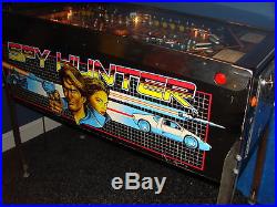 LOCAL PICK UP ONLY Full Size Arcade Pinball Machine Spy Hunter Man Cave She Shed