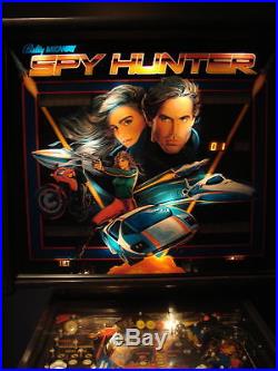 LOCAL PICK UP ONLY Full Size Arcade Pinball Machine Spy Hunter Man Cave She Shed
