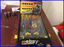 LOOK. Vintage TYCO Harley Davidson Table Top Pinball Machine Licensed. RARE