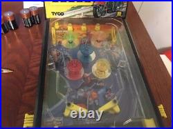 LOOK. Vintage TYCO Harley Davidson Table Top Pinball Machine Licensed. RARE