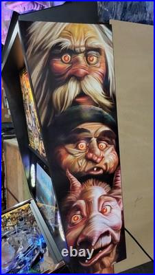 Labyrinth Pinball Machine With Killer Topper Under 100 Plays David Bowie Huo Labyrinth Pinball Machine With Killer Topper Under 100 Plays David Bowie Huo