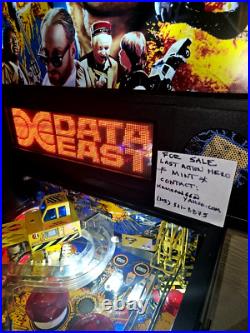 Last Action Hero Pinball Machine -HOME USE ONLY- MINT CONDITION