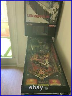 Led Zeppelin Premium Edition Pinball Machine Free Shipping Stern Led Zeppelin Pr