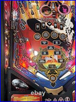 Led Zeppelin Premium Edition Pinball Machine Stern Orange County Pinballs