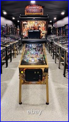 Legends Of Valhalla Limited Edition Pinball Machine Orange County Pinballs
