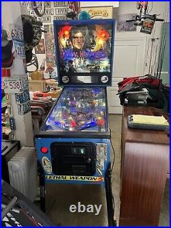 Lethal Weapon 3 1992 DATA EAST Pinball Machine GREAT Condition