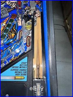 Lethal Weapon 3 Data East 1993 Pinball Machine Free Shipping LEDs