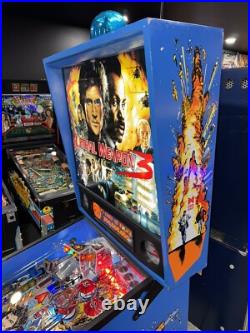 Lethal Weapon 3 Data East 1993 Pinball Machine HOME USE Orange County Pinballs