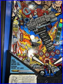 Lethal Weapon 3 Data East 1993 Pinball Machine HOME USE Orange County Pinballs