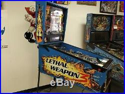 Lethal Weapon pinball machine