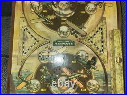 Lindstrom's Airways Bagatelle Tabletop Game Lindstrom 1934 Lindstrom's Airways Bagatelle Tabletop Game Lindstrom 1934