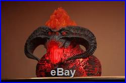 Lord of The Rings Pinball Machine Balrog Topper, Incredible effect, glowing red