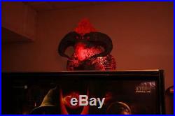 Incredible effect glowing red Lord of The Rings Pinball Machine Balrog Topper