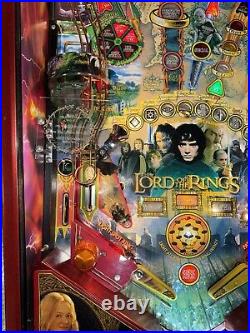 Lord of the Rings Pinball Machine Stern Free Shipping Orange County Pinballs