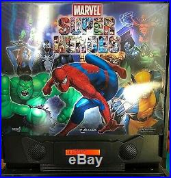 MARVEL SUPER HEROES Pinball Machine by ZIZZLE 2007 Arcade Collectible