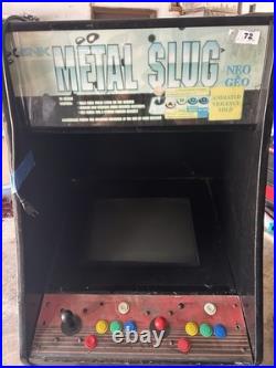 METAL SLUG 4 NEO GEO ARCADE MACHINE by SNK (Project Condition) RARE METAL SLUG 4 NEO GEO ARCADE MACHINE by SNK (Project Condition) RARE