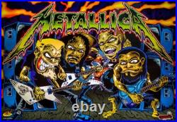 METALLICA NON GHOSTING Lighting Kit custom SUPER BRIGHT PINBALL LED KIT