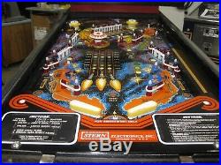 METEOR pinball machine STERN excellent condition Steve Kirk