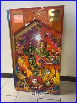 MIDDLE EARTH by ATARI 1978 Pinball PLAYFIELD (POPULATED)